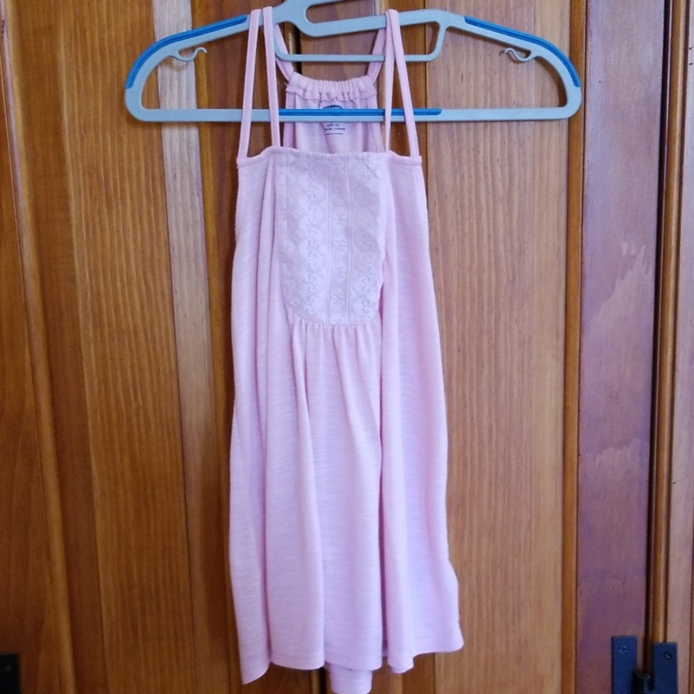 Pink Old Navy Tank Top, Kids L (10/12)